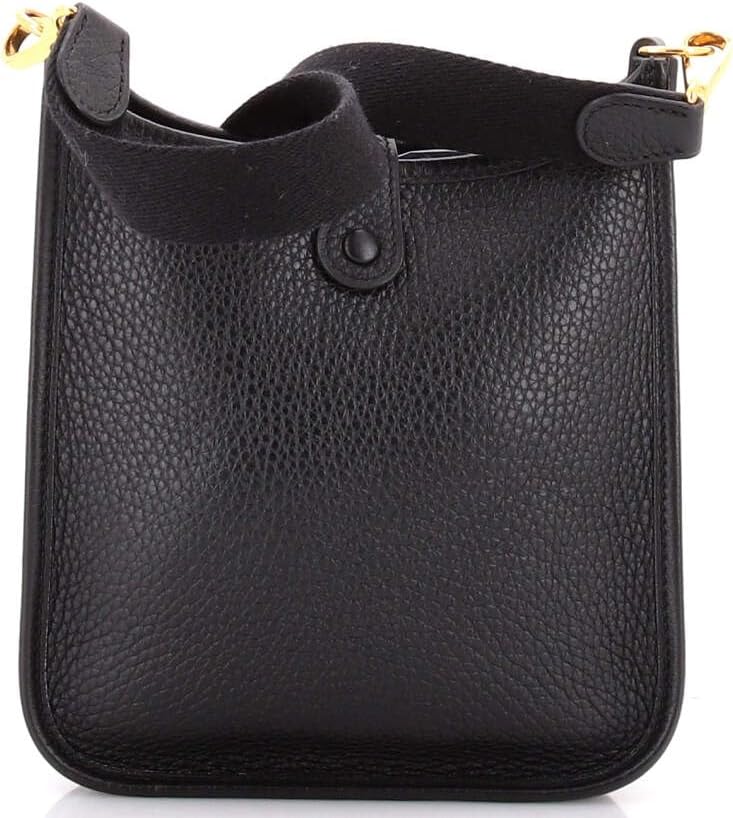 Hermès, Evelyne Bag Gen III Clemence TPM,Noir
