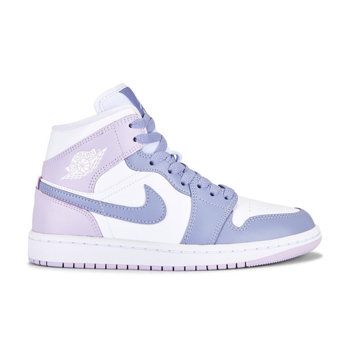 Nike Air Jordan 1 Mid Indigo Haze Doll White BQ6472-510 Women's Size