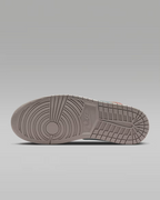 Nike Air Jordan 1 Mid "Hemp/White/College Gray/Fire Red" DQ8426-200 Men's