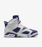Nike Air Jordan 6 Retro "White and Midnight Navy" CT8529-164 Men's [US 7-13]