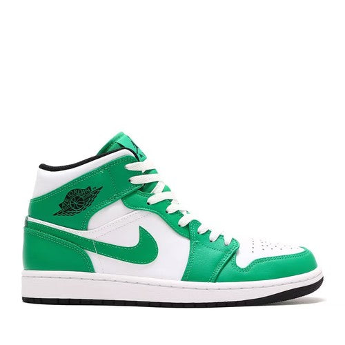 Nike Air Jordan 1 Mid "Lucky Green" DQ8426-301 Men's Shoes Sneakers Brand