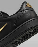 Nike WMNS Air Jordan 1 Low MM "Black/Metallic Gold" FN5032-007 [US 5-12]