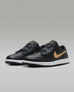 Nike Air Jordan 1 Low FlyEase "Black/Metallic Gold" DM1206-071 [US 7-16]