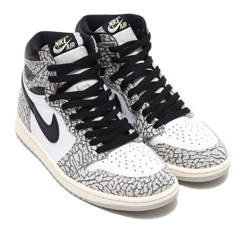 Nike Air Jordan 1 High OG "White Cement/Safari" DZ5485-052 Men's [US 7-13]