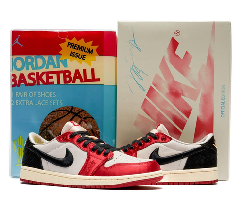 Nike Air Jordan 1 Retro Low OG Trophy Room Away FN0432-100 Men's Size