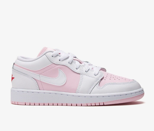 Nike Air Jordan 1 Low Pink Foam Valentines Day 553560-608 GS & Women's Size