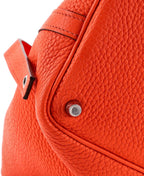 Hermès, Picotin Lock Bag Clemence PM,Orange Poppy