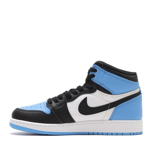Nike GS Air Jordan 1 Retro High OG FD1437-400 University Blue UNC Toe [US 3.5-7]