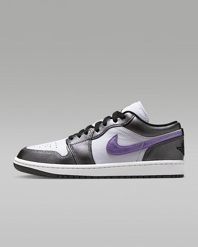 Nike WMNS Air Jordan 1 LOW SE "White/Black/Grape Ice" HJ5910-105 Sneakers