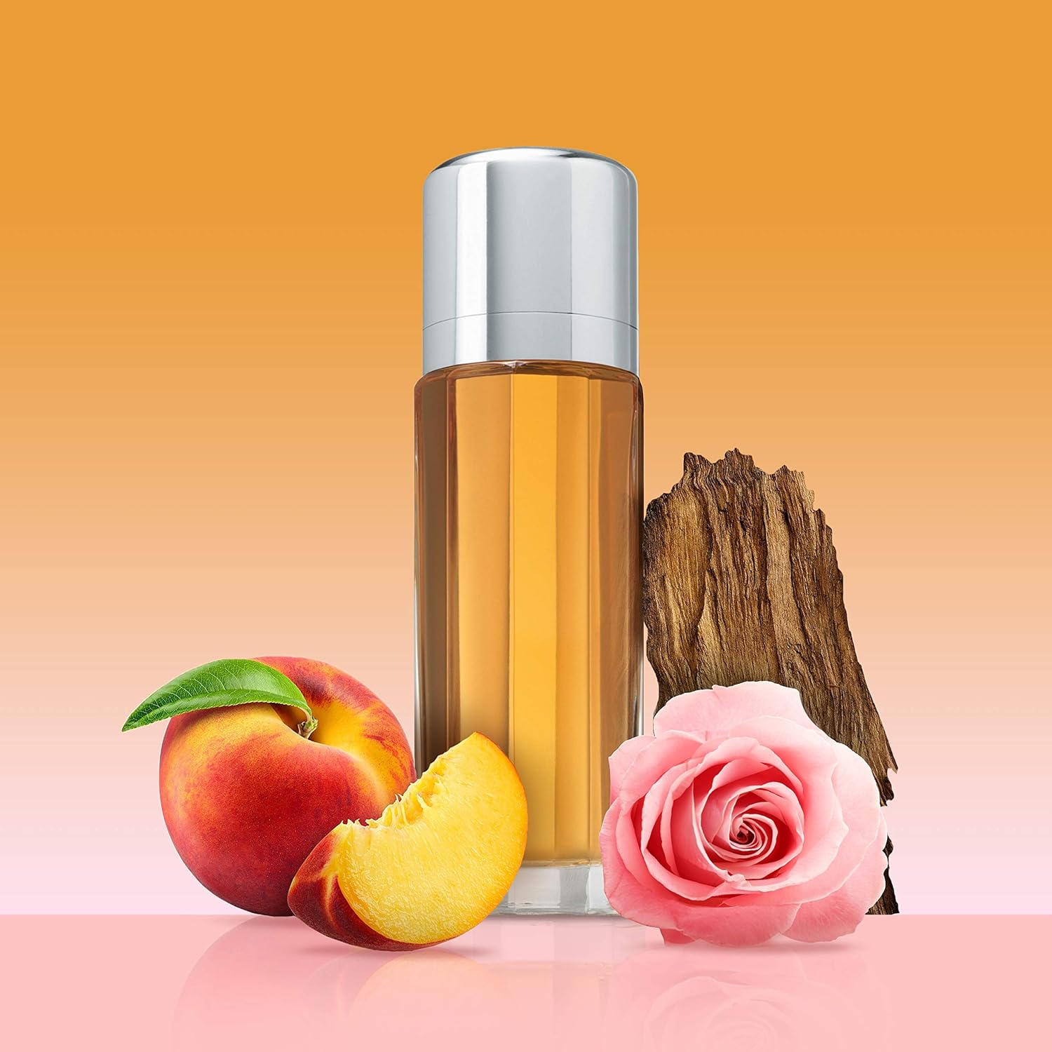 Calvin Klein Escape Eau de Parfum – Floral Women's Perfume – With Notes of Apricot, Jasmine, Amber, Sandalwood, Vanilla & Musk – Long Lasting Fragrance