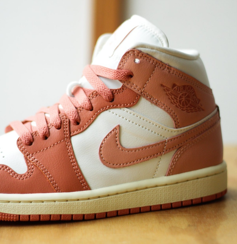 Nike Air Jordan 1 Mid Madder Root BQ6472-180 Women's Size