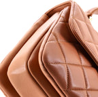 Chanel, Trendy CC Top Handle Bag Quilted Lambskin Small, Neutral