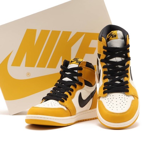 Nike Air Jordan 1 Retro High OG "Yellow Ochre" DZ5485-701 Men's [US 6-14]