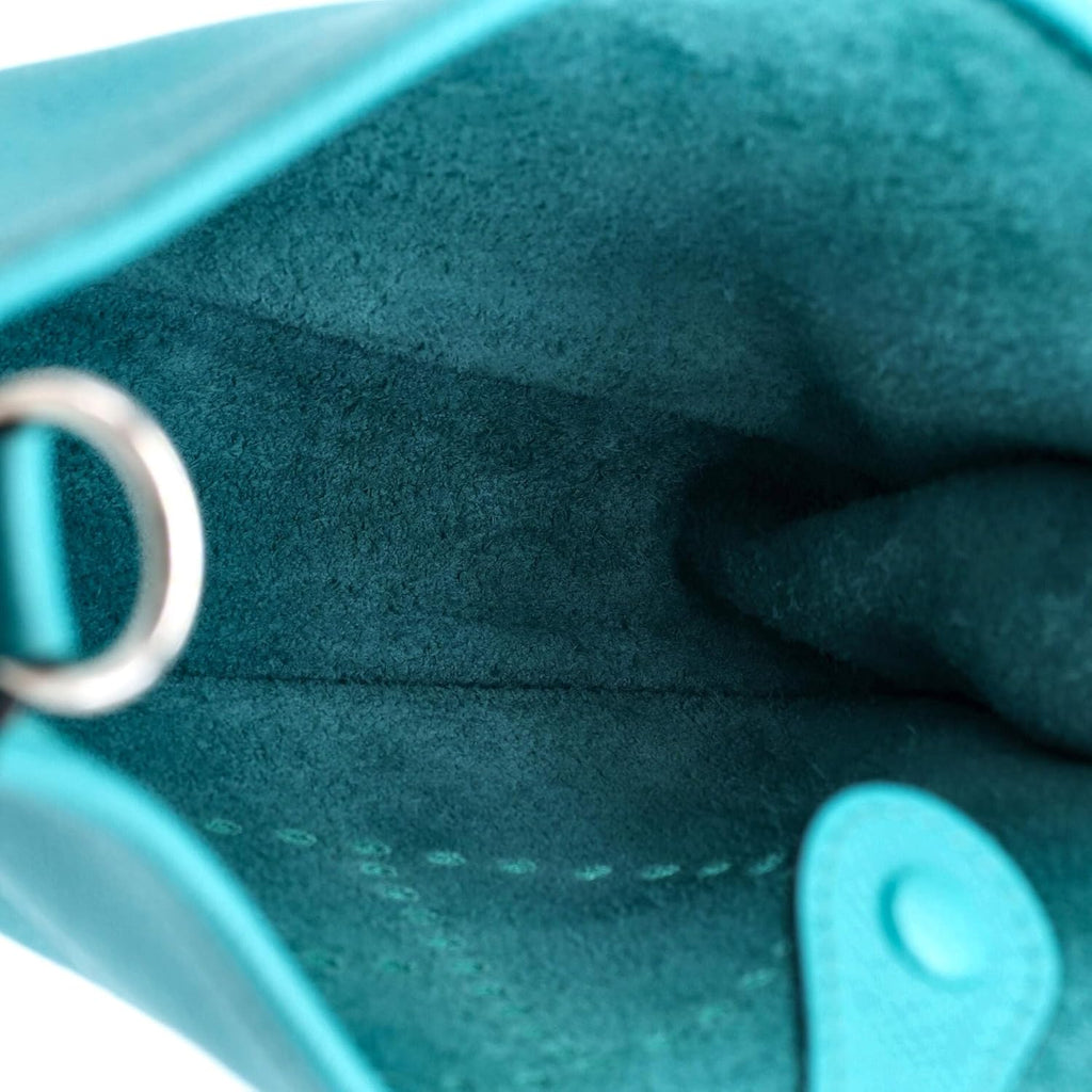 Hermès, Evelyne Bag Gen III Epsom TPM,Bleu Paon