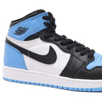 Nike GS Air Jordan 1 Retro High OG FD1437-400 University Blue UNC Toe [US 3.5-7]