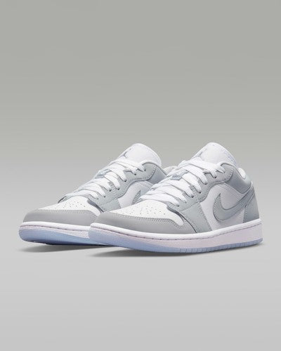 Nike WMNS Air Jordan 1 Low "White/Aluminum/Wolf Gray" DC0774-105 [US 5-12]