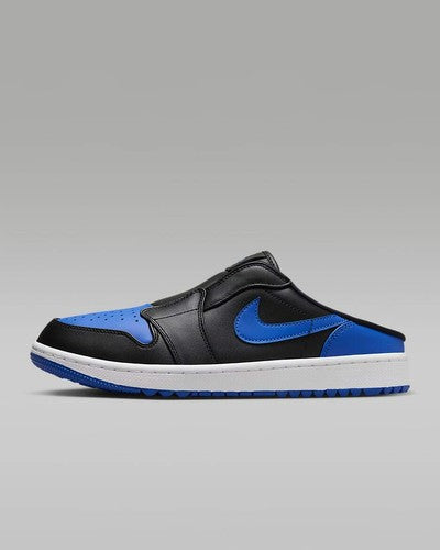 Nike Air Jordan 1 Mule Golf "Black/White/Royal" FJ1214-002 Men's  [US 7-12]