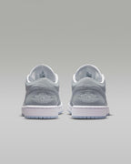 Nike WMNS Air Jordan 1 Low "White/Aluminum/Wolf Gray" DC0774-105 [US 5-12]