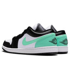 Nike Air Jordan 1 Low Green Glow 553558-131 Men's Size