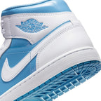 Nike Air Jordan 1 Mid "White/Legend Blue" FZ2142-114 Sneakers [US 7-12]