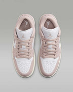 Nike WMNS Air Jordan 1 Low "White/Sail/Pink Oxford" DC0774-162 [US 5-12]