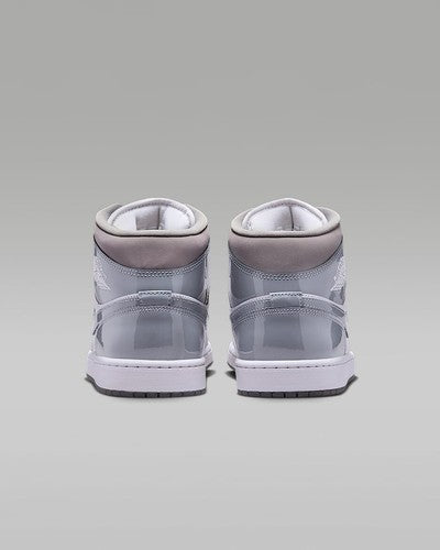 Nike Air Jordan 1 Mid SE "White/Medium Gray/Cool Gray" HF3216-100 [US 7-13]