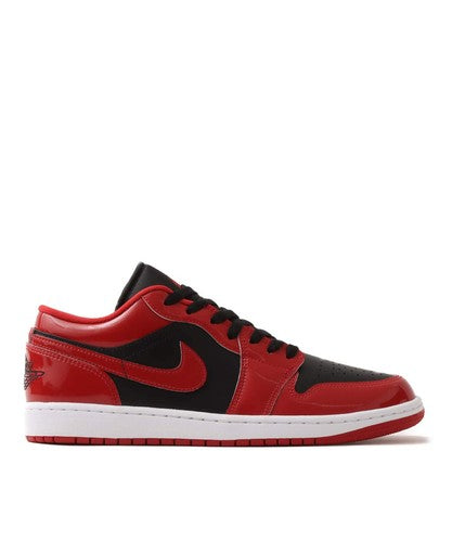 Nike Air Jordan 1 Low SE Patent Varsity Red Black HV4089-006 Men's Size