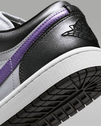 Nike WMNS Air Jordan 1 LOW SE "White/Black/Grape Ice" HJ5910-105 Sneakers