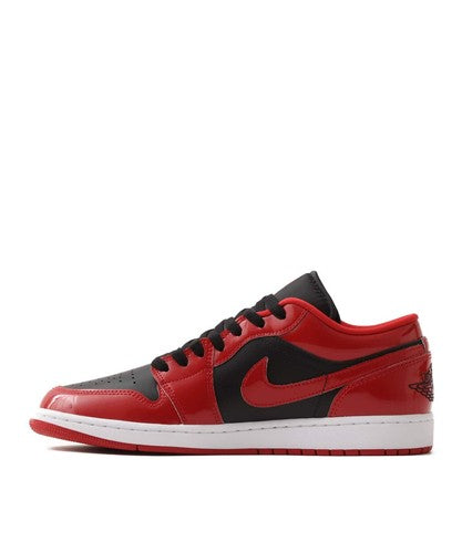 Nike Air Jordan 1 Low SE Patent Varsity Red Black HV4089-006 Men's Size