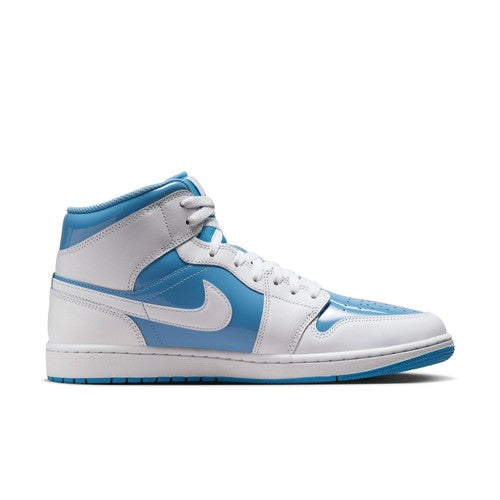 Nike Air Jordan 1 Mid "White/Legend Blue" FZ2142-114 Sneakers [US 7-12]