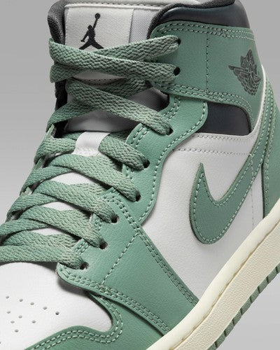 Nike WMNS Air Jordan 1 Mid "Jade Smoke" BQ6472-130 Women Sneakers [US5.5-12]