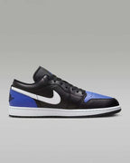 Nike Air Jordan 1 Low "Black/Game Royal/White" 553558-042 Men's [US 7-13]