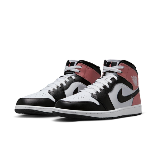 Nike Air Jordan 1 Mid "White/Rust Pink/Black" DQ8426-100 Men's Sneakers