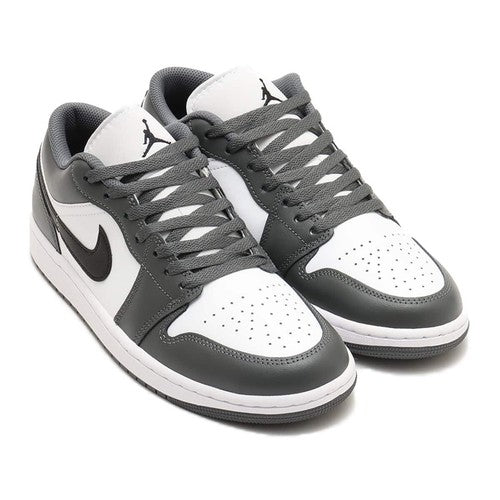 Nike Air Jordan 1 Low Iron Grey 553558-152 Men's Size