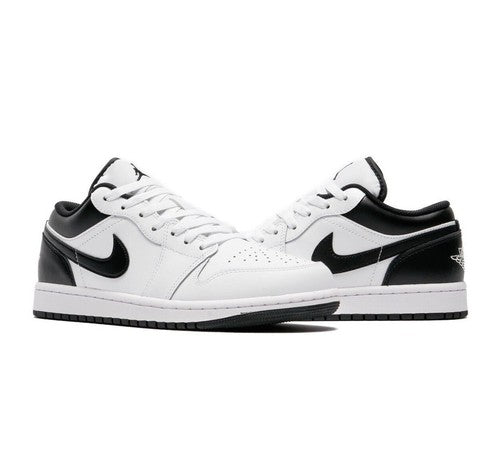 Nike Air Jordan 1 Low Reverse Panda White Black Men's Sizes 553558-132 NEW