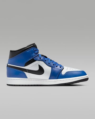 Nike Air Jordan 1 Mid "Game Royal/White/Black" DQ8426-402 Sneakers [US 7-15]