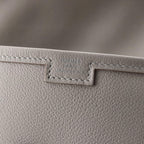 Hermès, Jige Elan Clutch Swift 29,Gris Perle
