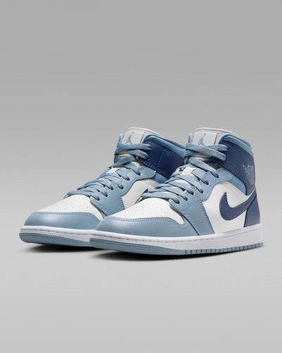 Nike WMNS Air Jordan 1 Mid "White/Diffused Blue" BQ6472-140 [US 5.5-12]