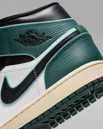 Nike WMNS Air Jordan 1 Mid "Light Dew/Oxidized Green" FQ7818-100 [US 5-12]