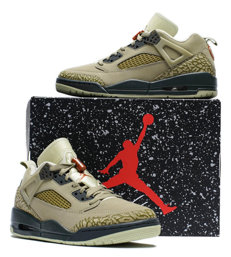 Nike Air Jordan Spizike Low Neutral Olive HM4732-200 Men's Size-Damaged Box