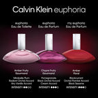 Calvin Klein Euphoria Eau de Toilette – Women's Ambery Perfume – With Notes of Pink Pepper, Radiant Orchid & Vanilla Accord – Long Lasting Fragrance