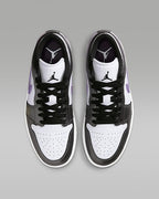 Nike WMNS Air Jordan 1 LOW SE "White/Black/Grape Ice" HJ5910-105 Sneakers