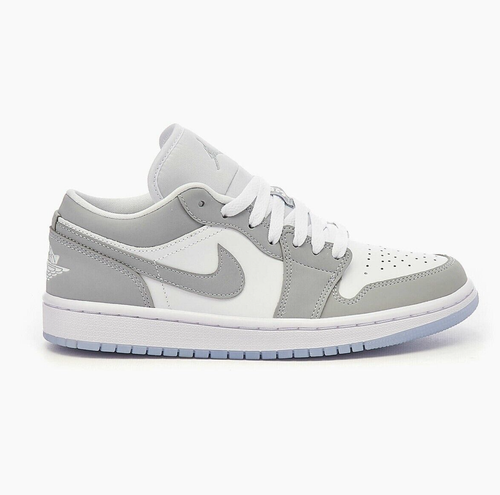 Nike Air Jordan 1 Low Wolf Grey Aluminum Women's Sizes DC0774-105