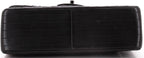 Chanel, So Black Classic Double Flap Bag Chevron Lambskin Jumbo, Black