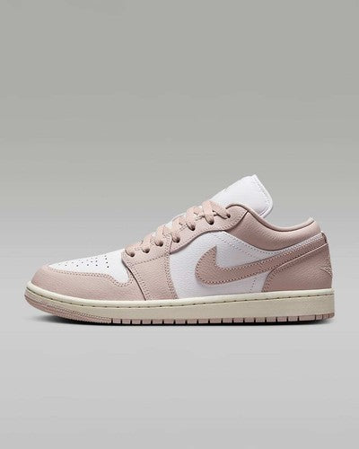 Nike WMNS Air Jordan 1 Low "White/Sail/Pink Oxford" DC0774-162 [US 5-12]