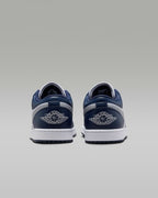 Nike Air Jordan 1 Low "White/Midnight Navy/Wolf Gray" 553558-141 [US 7-15]