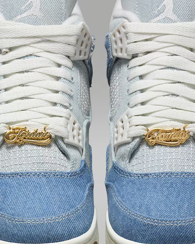 Nike WMNS Air Jordan 4 Retro "Worn Blue" IB6716-100 Women's Shoes Sneakers