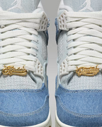 Nike WMNS Air Jordan 4 Retro "Worn Blue" IB6716-100 Women's Shoes Sneakers