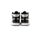 Nike Air Jordan 1 Mid SE Patent Black White Metallic HV0789-010 Men's Size