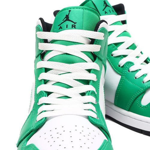 Nike Air Jordan 1 Mid "Lucky Green" DQ8426-301 Men's Shoes Sneakers Brand